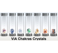 Bouteilles ViA Chakras Crystals