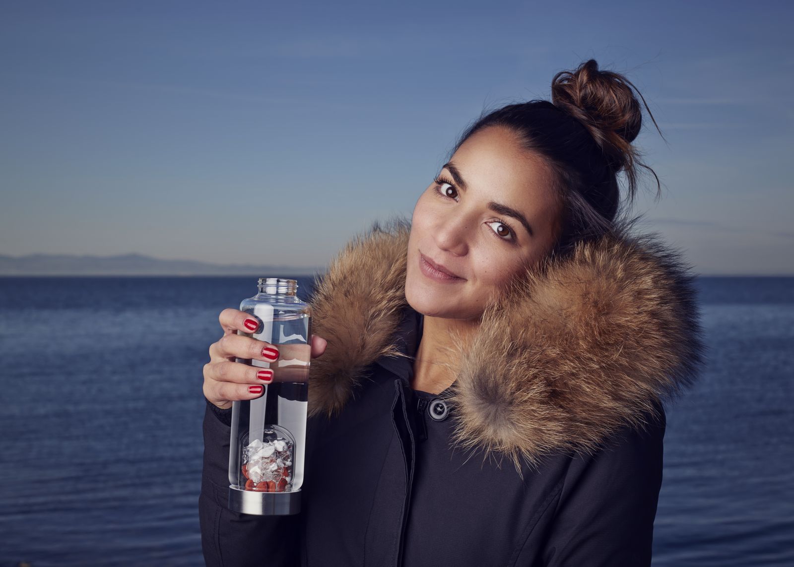 ViA fitness woman at sea